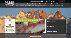Desktop Screenshot of portedemaurienne-tourisme.com